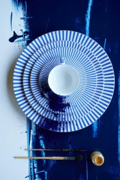 Pip Studio Gebäckteller|Royal Stripes Gebäckteller 17 cm Blau