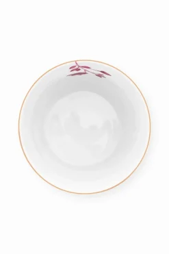 Pip Studio Porzellan Sets|Teetassen|Royal Stripes Tasse Fliesen & Teebeutelablage Rosa