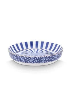 Pip Studio Porzellan Sets|Teetassen|Royal Stripes Tasse Fliesen & Teebeutelablage Blau