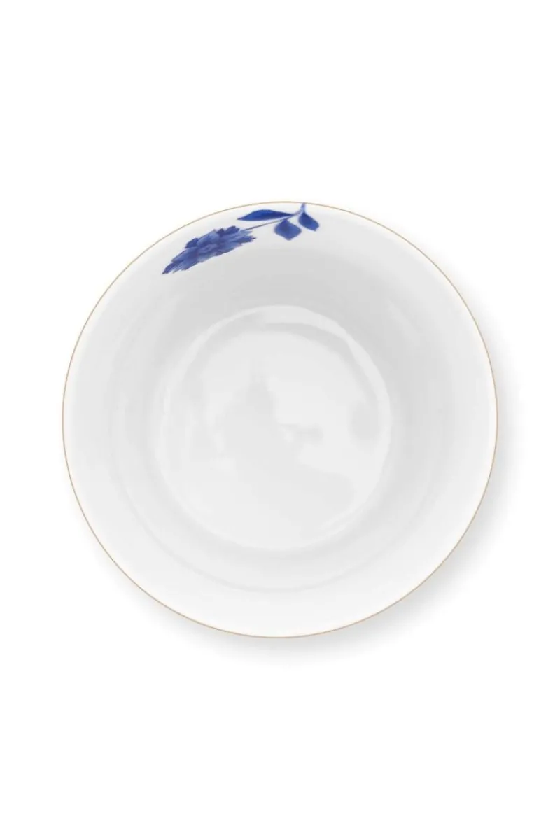 Pip Studio Porzellan Sets|Teetassen|Royal Stripes Tasse & Teebeutelablage Blau