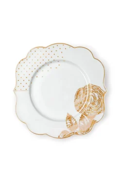 Pip Studio Gebäckteller|Royal White Gebäckteller 17 cm