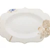 Pip Studio Servierschalen|Royal White Oval Servierschale 40 cm