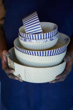 Pip Studio Salatschüsseln|Schalen|Royal White Schale 23 cm