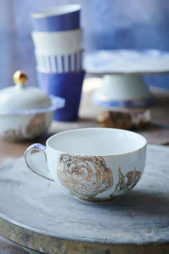 Pip Studio Cappuccino Tasse|Tasse & Untertasse|Royal White Tee Tasse & Untertasse
