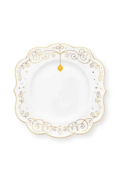 Pip Studio Weihnachten|Gebäckteller|Royal Winter White Gebäckteller 17cm