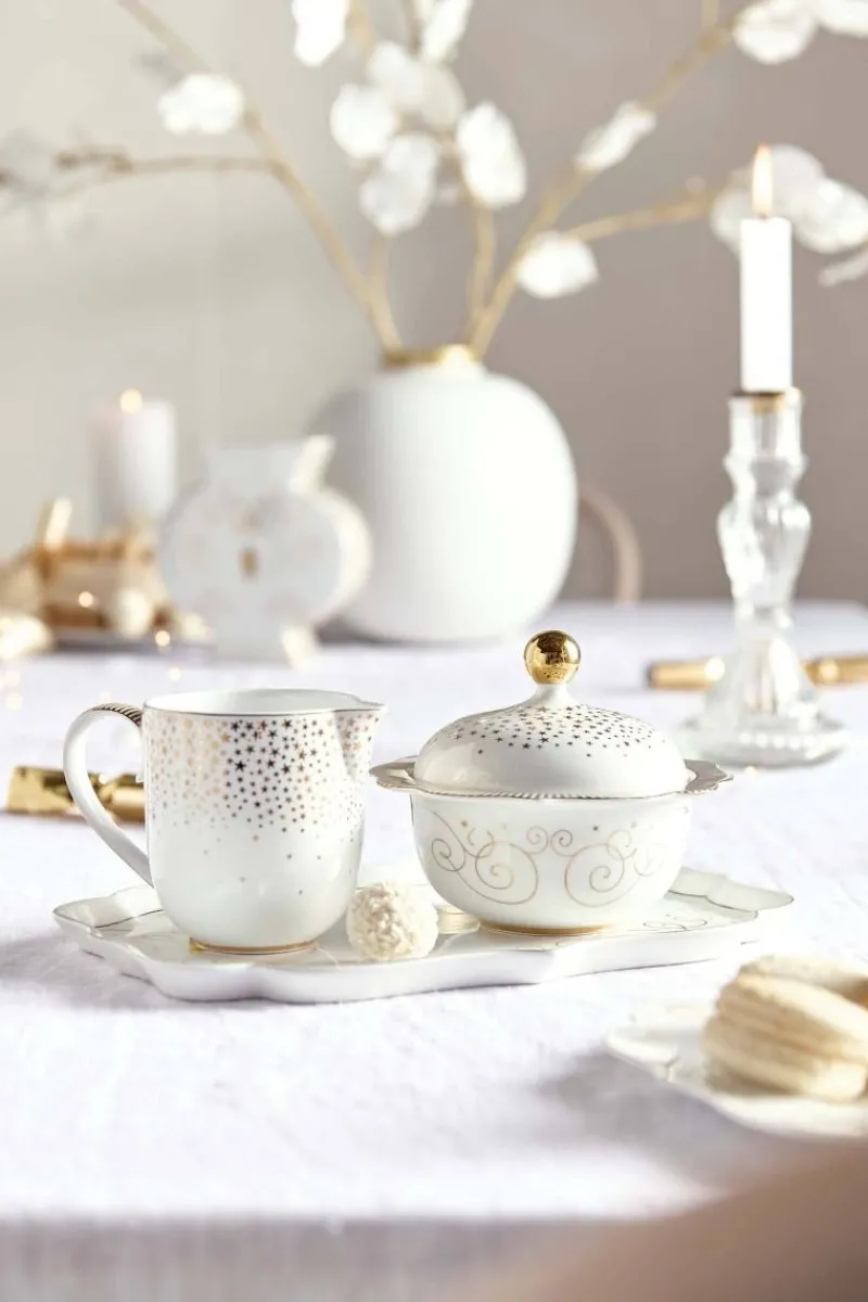 Pip Studio Weihnachten|Milchkännchen|Royal Winter White Kanne Klein