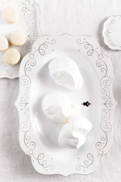 Pip Studio Weihnachten|Servierschalen|Royal Winter White Oval Servierschale 40cm