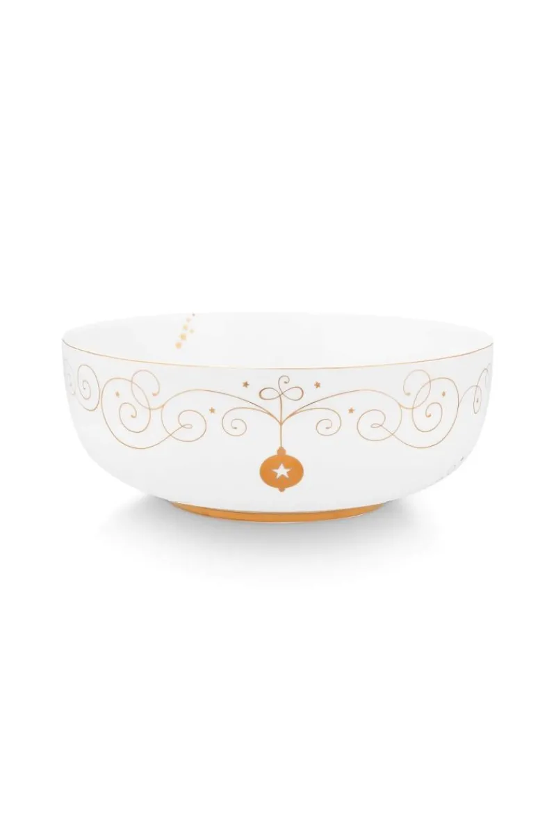 Pip Studio Weihnachten|Schalen|Royal Winter White Schale 23cm