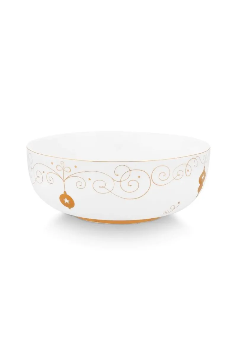 Pip Studio Weihnachten|Schalen|Royal Winter White Schale 23cm