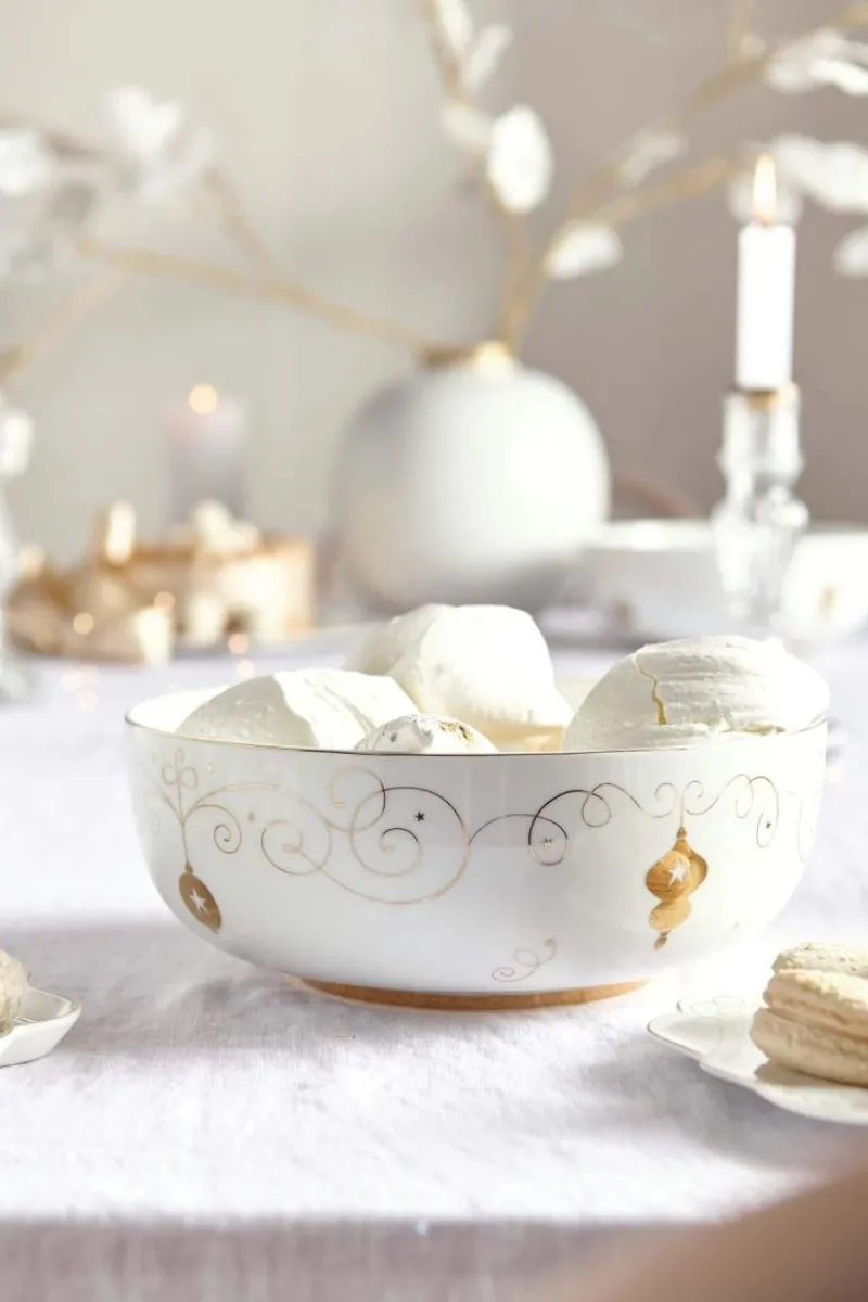 Pip Studio Weihnachten|Schalen|Royal Winter White Schale 23cm