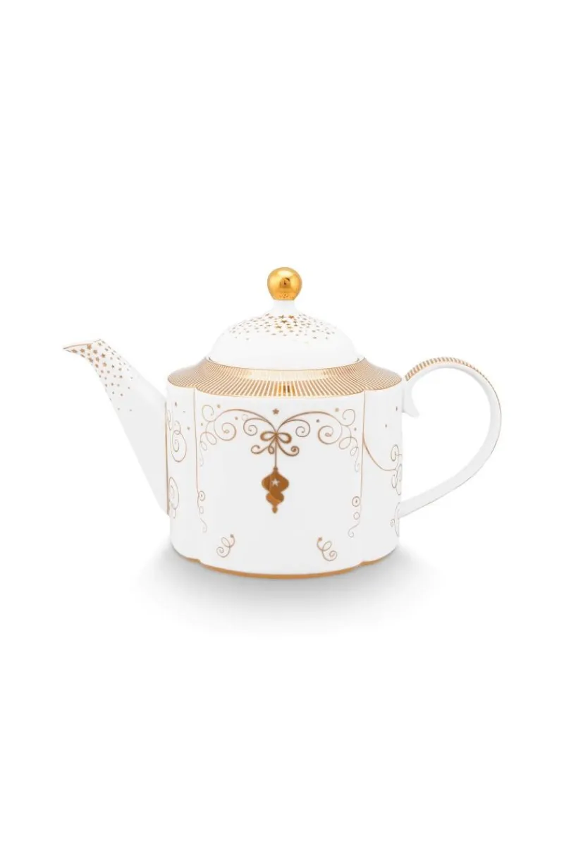 Pip Studio Weihnachten|Teekannen|Royal Winter White Teekanne Gross