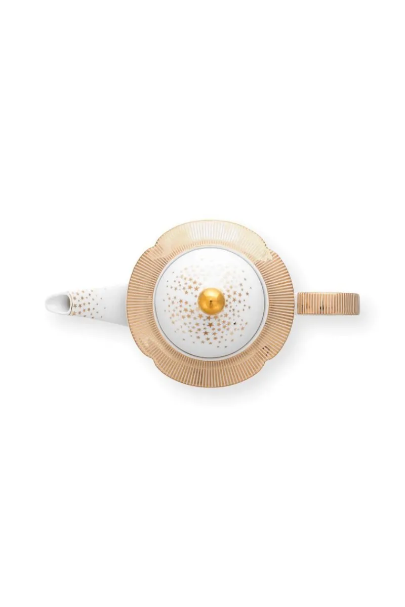 Pip Studio Weihnachten|Teekannen|Royal Winter White Teekanne Gross