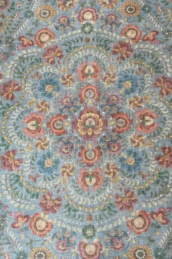 Pip Studio Runde Teppiche|Runde Teppich Il Ricamo by Pip Hell Blau