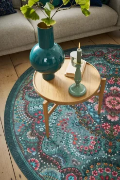 Pip Studio Runde Teppiche|Runde Teppich Moon Delight by Pip Grün