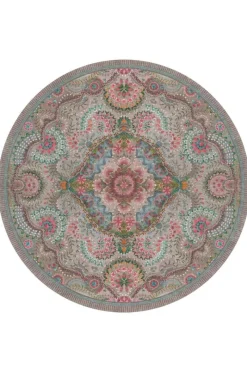 Pip Studio Runde Teppiche|Runde Teppich Moon Delight by Pip Pastell Khaki