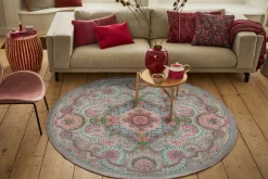 Pip Studio Runde Teppiche|Runde Teppich Moon Delight by Pip Pastell Khaki