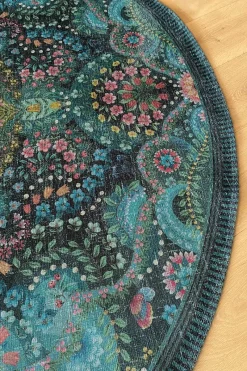 Pip Studio Runde Teppiche|Runde Teppich Moon Delight by Pip Dunkelblau