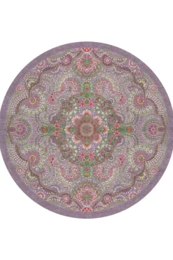 Pip Studio Runde Teppiche|Runde Teppich Moon Delight by Pip Lila Violett