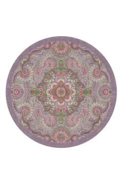 Pip Studio Runde Teppiche|Runde Teppich Moon Delight by Pip Lila Violett