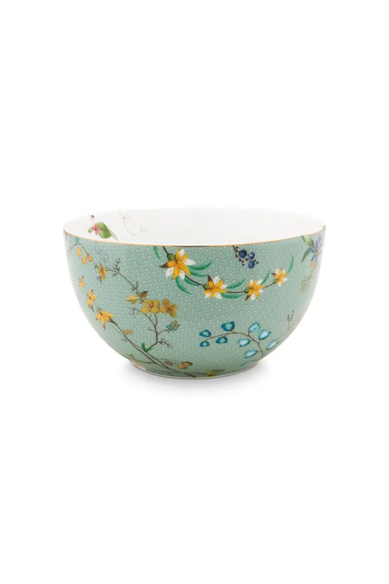 Pip Studio Schalen|Schale Jolie Blumen 12cm Blau