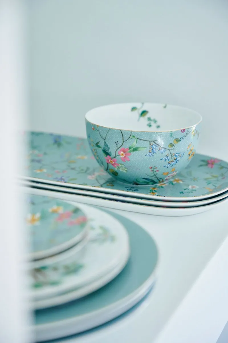 Pip Studio Schalen|Schale Jolie Blumen 12cm Blau