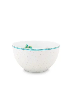 Pip Studio Schalen|Schale Jolie Punkte Gold 15cm Blau