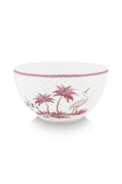 Pip Studio Schalen|Schale Jolie Punkte Gold 18cm Rosa