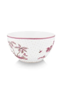 Pip Studio Schalen|Schale Jolie Punkte Gold 18cm Rosa