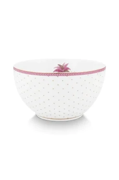 Pip Studio Schalen|Schale Jolie Punkte Gold 15cm Rosa