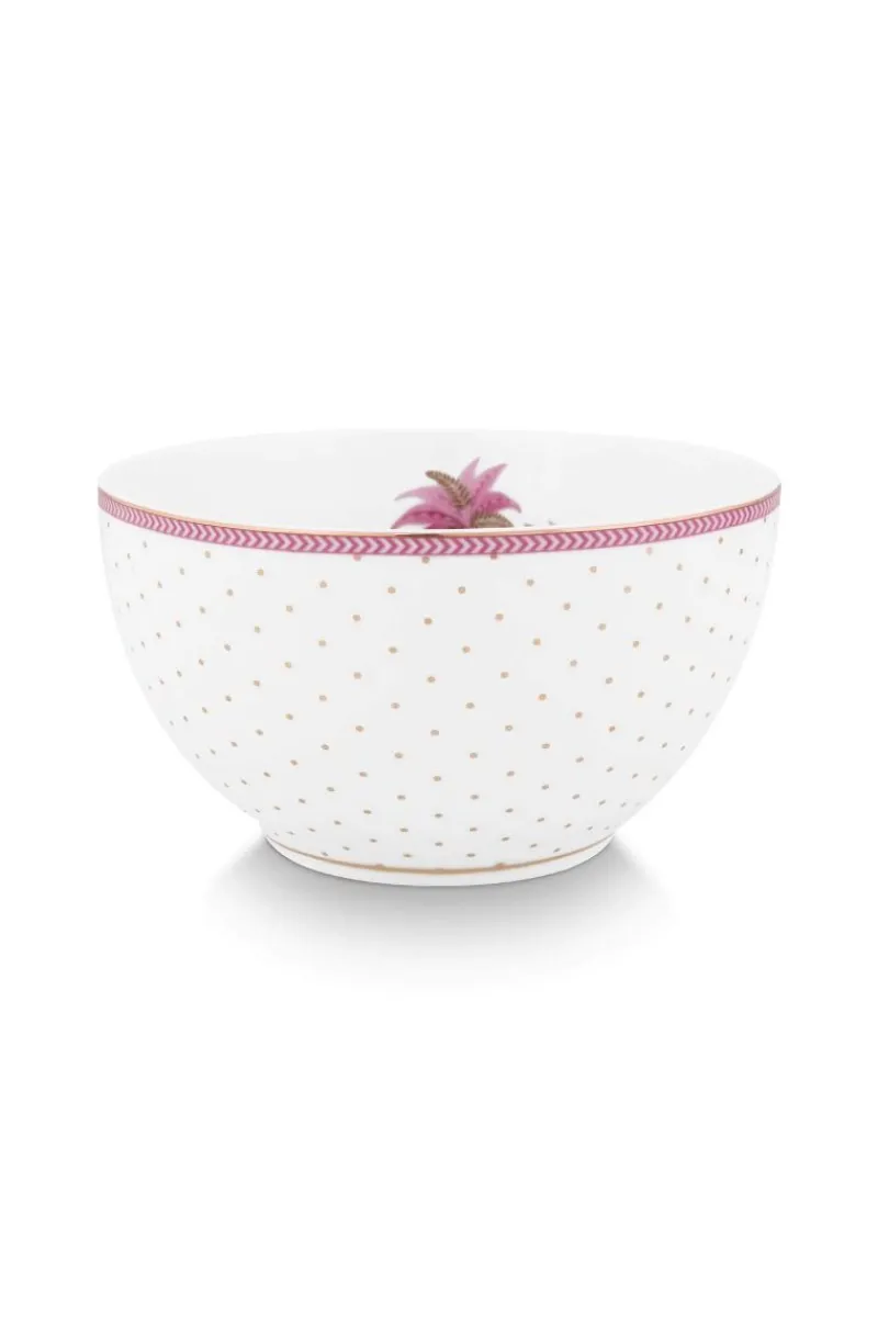 Pip Studio Schalen|Schale Jolie Punkte Gold 15cm Rosa