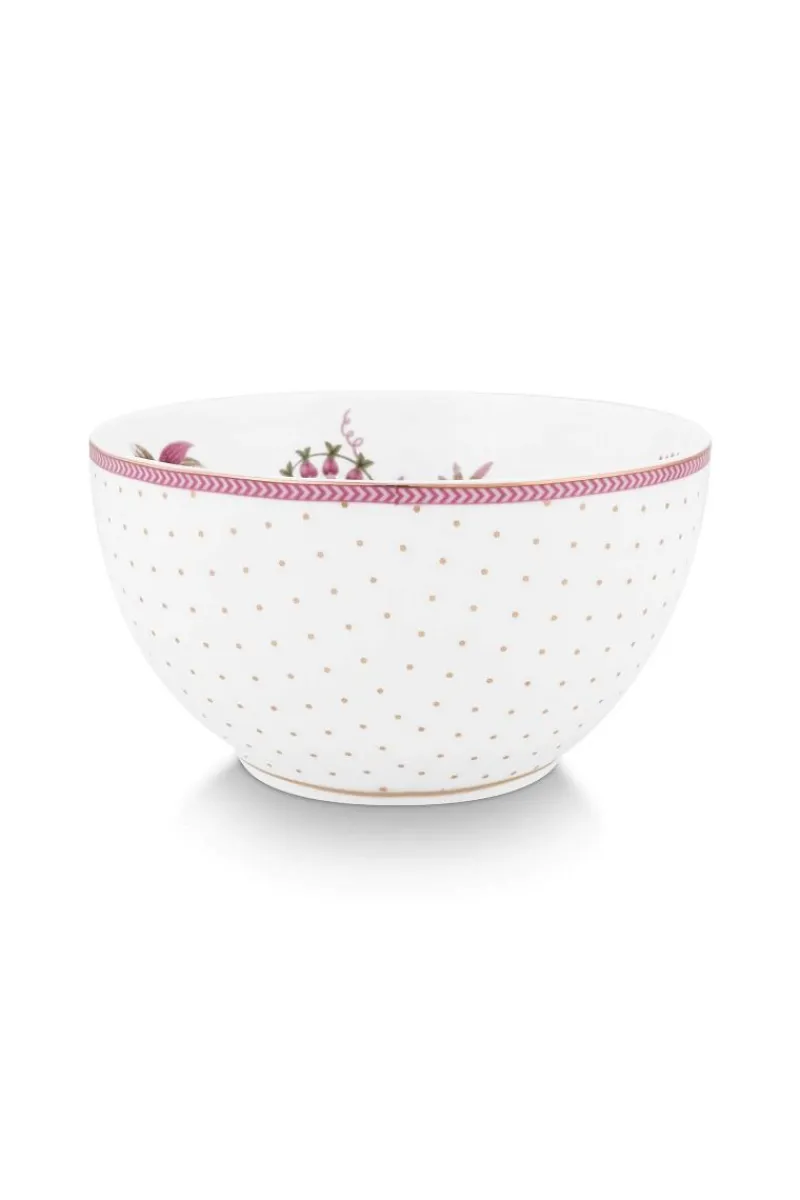 Pip Studio Schalen|Schale Jolie Punkte Gold 15cm Rosa
