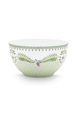 Pip Studio Schalen|Schale Lily&Lotus Fliesen Hell 15cm Grün