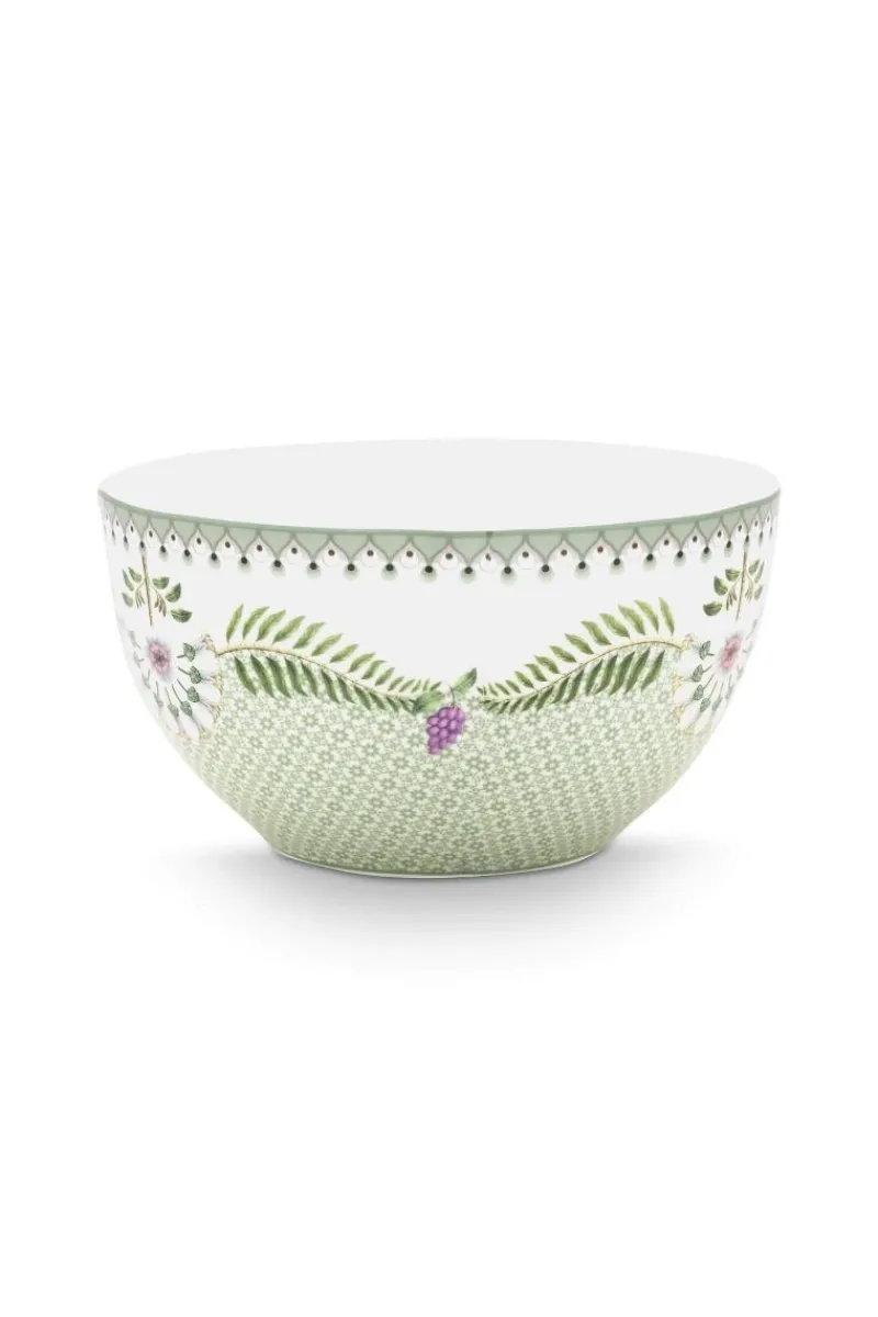 Pip Studio Schalen|Schale Lily&Lotus Fliesen Hell 15cm Grün