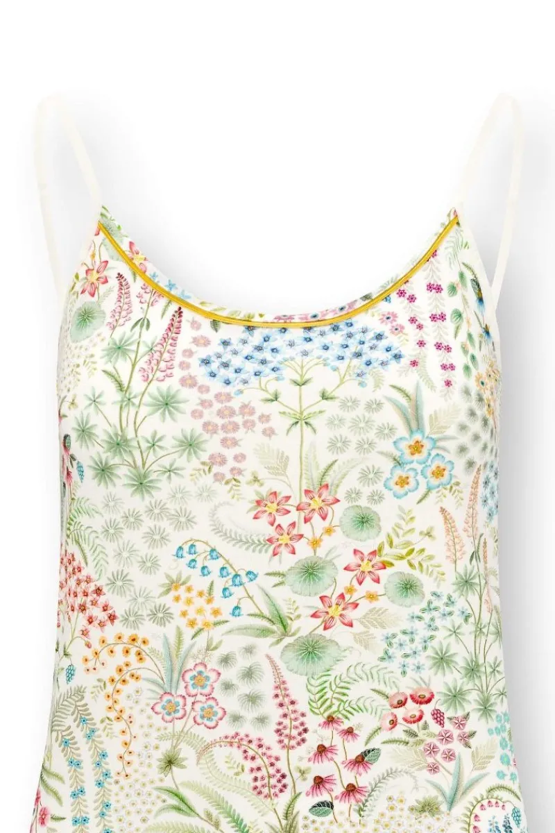 Pip Studio Tops|Selina Ärmellos Top Querida Weiss