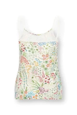 Pip Studio Tops|Selina Ärmellos Top Querida Weiss