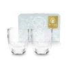 Pip Studio Wasserglas|Set/2 Wassergläser Blume Weiss