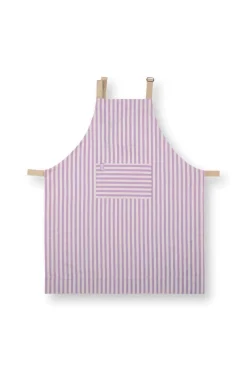 Pip Studio Kuchenschurzen|Stripes Schürze Lila Violett