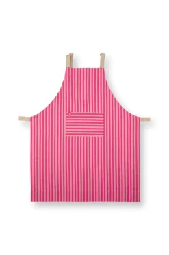 Pip Studio Kuchenschurzen|Stripes Schürze Rosa