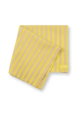 Pip Studio Servietten|Stripes Set/4 Servietten Gelb
