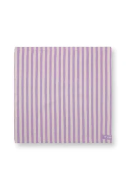 Pip Studio Servietten|Stripes Set/4 Servietten Lila Violett
