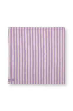Pip Studio Servietten|Stripes Set/4 Servietten Lila Violett