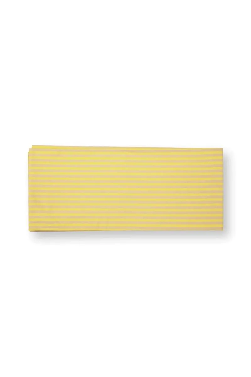 Pip Studio Tischtuch|Stripes Tischtuch Gelb