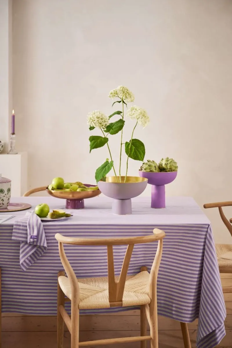 Pip Studio Tischtuch|Stripes Tischtuch Lila Violett