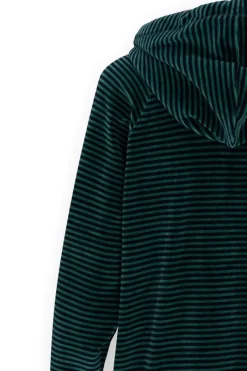 Pip Studio Pullover & Strickjacken|Pullover Und Strickjacken|Tamari Pullover Velvet Little Sumo Stripe Grün