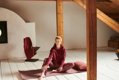 Pip Studio Pullover & Strickjacken|Pullover Und Strickjacken|Tamari Pullover Velvet Little Sumo Stripe Rosa Rot