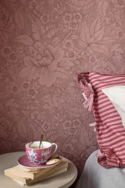 Pip Studio Tapetenmuster|Tapetenmuster Casa dei Fiori Terra