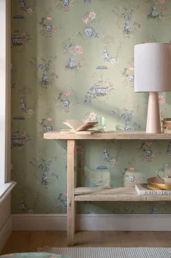 Pip Studio Tapetenmuster|Tapetenmuster Chinese Porcelain Hell Grün