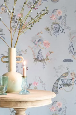 Pip Studio Tapetenmuster|Tapetenmuster Chinese Porcelain Hell Blau