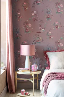 Pip Studio Tapetenmuster|Tapetenmuster Chinese Porcelain Mauve Rosa