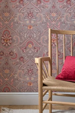 Pip Studio Tapetenmuster|Tapetenmuster Saluti Mauve Violett